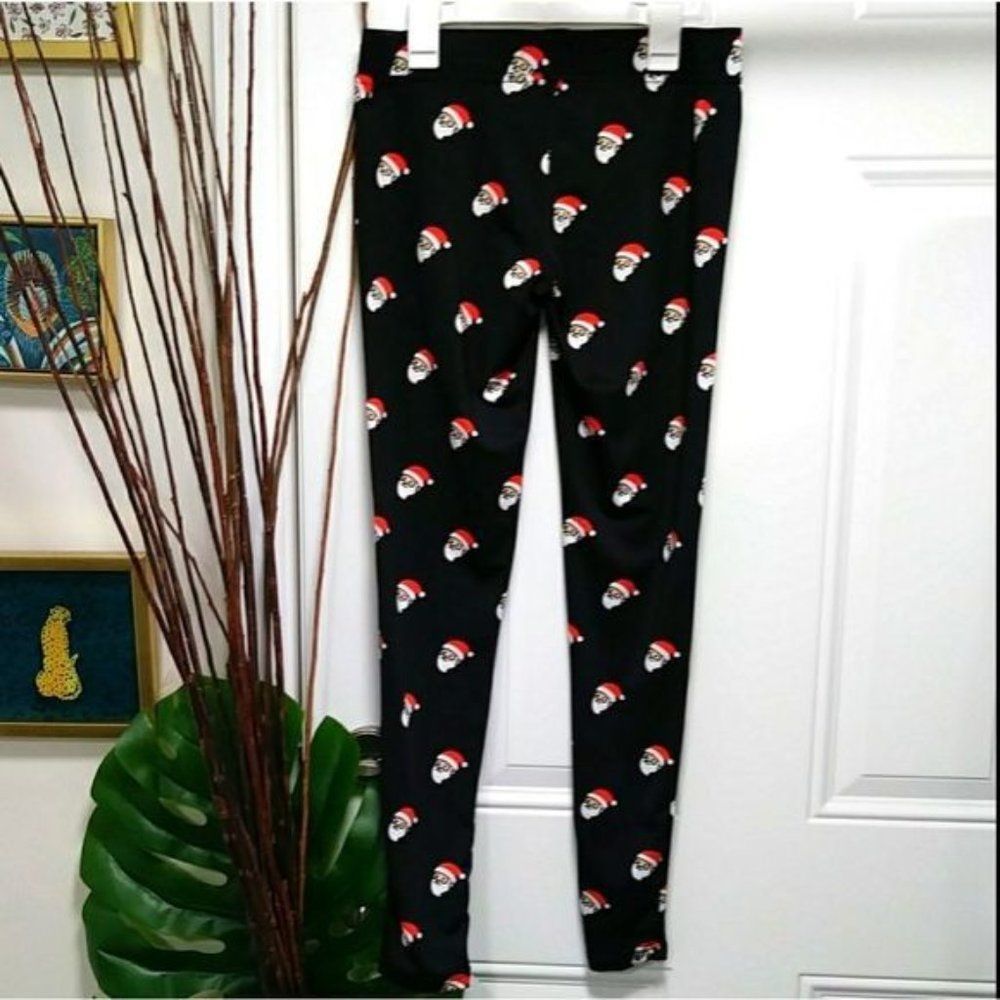 Santa Clause tipsy Elf Leggings S - Picture 1 of 8